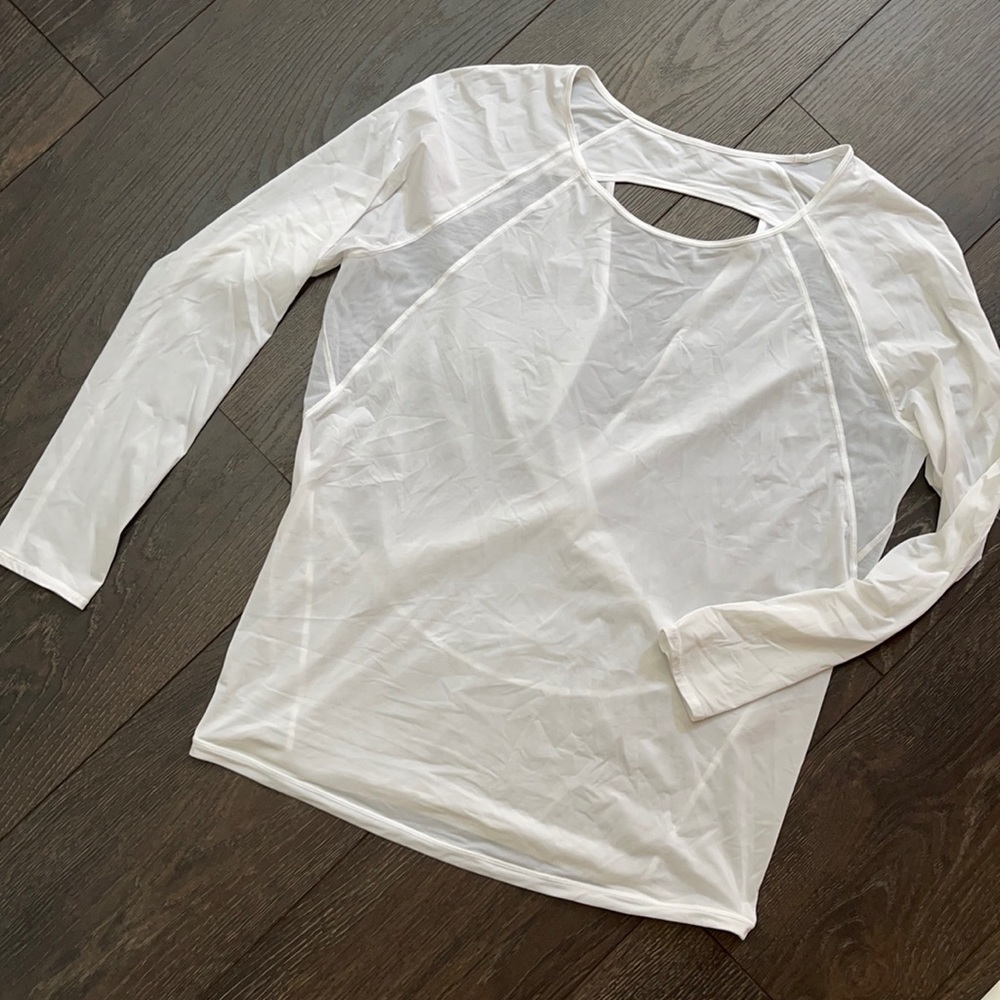 Long Sleeve Sheer Lululemon